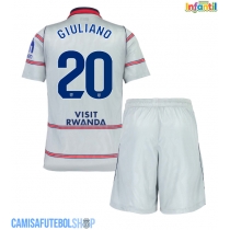 Camisa de time de futebol Atletico Madrid Giuliano Simeone #20 Replicas 3º Equipamento Infantil 2026-27 Manga Curta (+ Calças curtas)